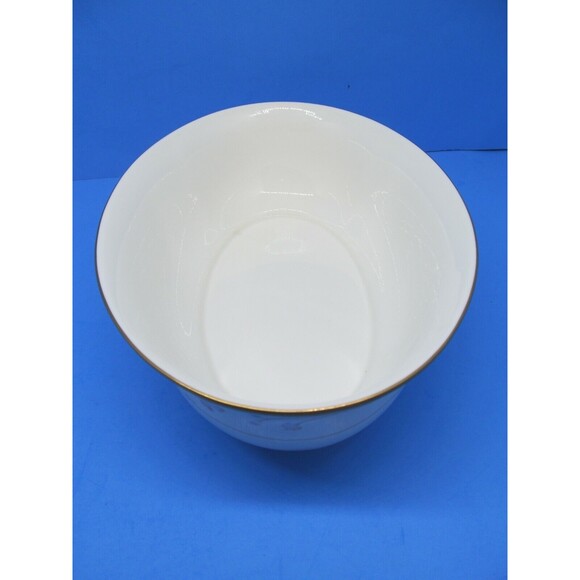 Lenox Debut Collection Constance Oval Vegetable Bowl Gold Trim 9 5/8" - Picture 9 of 10